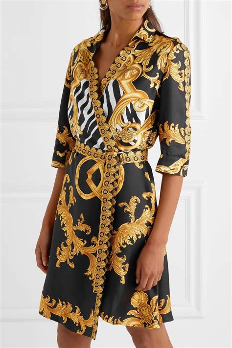 versace printed dress|Versace women dresses.